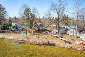 Deck & Scenic Views: Lakefront Cottage in Hale!