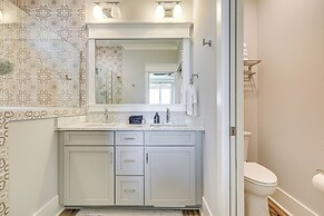 Walk to Beach: Coastal Oak Island Gem w/ Elevator!