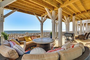 Walk to Beach: Coastal Oak Island Gem w/ Elevator!