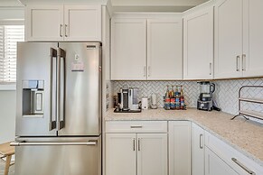 Walk to Beach: Coastal Oak Island Gem w/ Elevator!