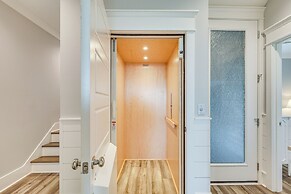 Walk to Beach: Coastal Oak Island Gem w/ Elevator!