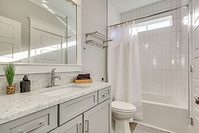 Walk to Beach: Coastal Oak Island Gem w/ Elevator!