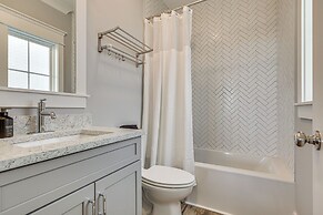 Walk to Beach: Coastal Oak Island Gem w/ Elevator!