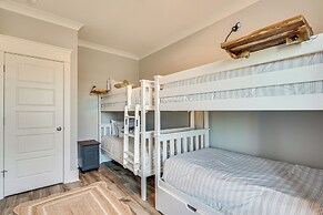 Walk to Beach: Coastal Oak Island Gem w/ Elevator!