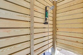 Walk to Beach: Coastal Oak Island Gem w/ Elevator!