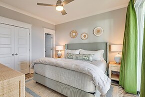 Walk to Beach: Coastal Oak Island Gem w/ Elevator!