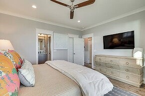 Walk to Beach: Coastal Oak Island Gem w/ Elevator!