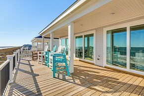 Walk to Beach: Coastal Oak Island Gem w/ Elevator!