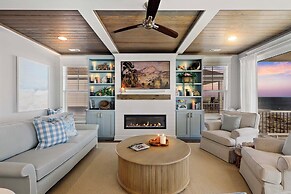 Walk to Beach: Coastal Oak Island Gem w/ Elevator!