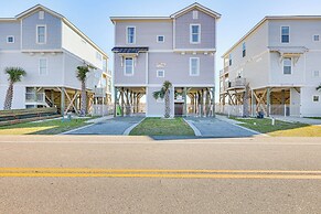 Walk to Beach: Coastal Oak Island Gem w/ Elevator!
