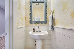 Walk to Beach: Coastal Oak Island Gem w/ Elevator!