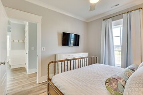 Walk to Beach: Coastal Oak Island Gem w/ Elevator!