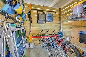 Walk to Beach: Coastal Oak Island Gem w/ Elevator!