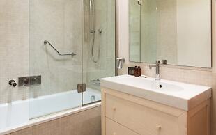 Apartment mit Pool in Strandnahe
