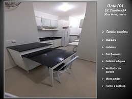 Apto 104 Ed Dambros ótima localização