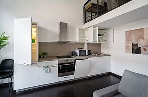 Airy loft-apartment with balcony