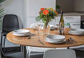 Airy loft-apartment with balcony