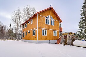 5 Mi to Kasilof River: Forest-view Retreat w/ Deck