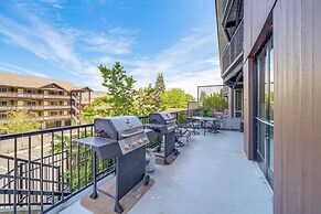 Walk to Lake Chelan: Top-level Waterfront Condo