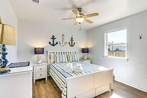 1 Block to Surfside Beach: Home w/ Gulf Views!
