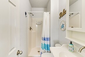 1 Block to Surfside Beach: Home w/ Gulf Views!