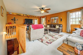 Mtn-view Home w/ Deck, Fire Pit & BBQ in Almond