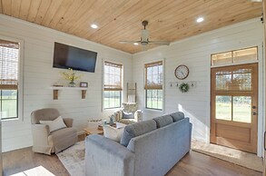 4-acre Plot: Farmhouse-chic Retreat in Forest!