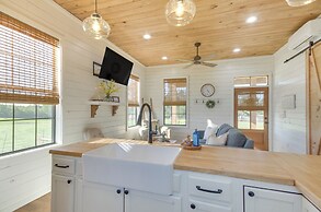 4-acre Plot: Farmhouse-chic Retreat in Forest!