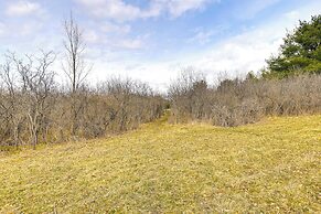 Log Cabin w/ Pond & Trail Access in Almond!