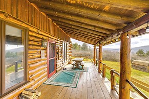 Log Cabin w/ Pond & Trail Access in Almond!