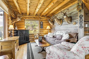 Log Cabin w/ Pond & Trail Access in Almond!