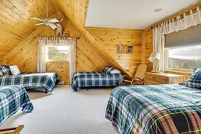 Log Cabin w/ Pond & Trail Access in Almond!