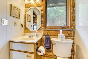 Log Cabin w/ Pond & Trail Access in Almond!