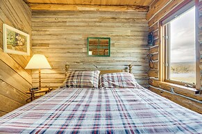 Log Cabin w/ Pond & Trail Access in Almond!