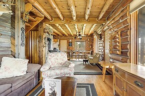 Log Cabin w/ Pond & Trail Access in Almond!