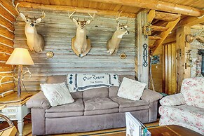 Log Cabin w/ Pond & Trail Access in Almond!