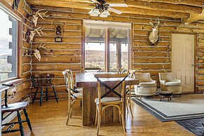 Log Cabin w/ Pond & Trail Access in Almond!