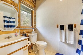 Log Cabin w/ Pond & Trail Access in Almond!