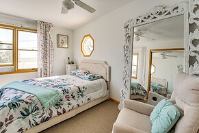 Private Beach & Sauna: Lakefront Deckerville Home!