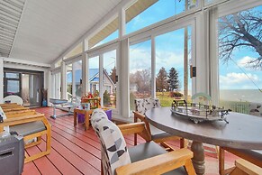 Private Beach & Sauna: Lakefront Deckerville Home!