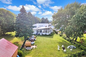 Private Beach & Sauna: Lakefront Deckerville Home!