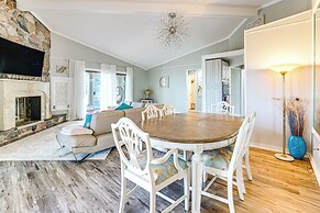 Private Beach & Sauna: Lakefront Deckerville Home!