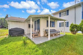 Private Beach & Sauna: Lakefront Deckerville Home!