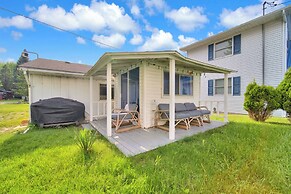 Private Beach & Sauna: Lakefront Deckerville Home!