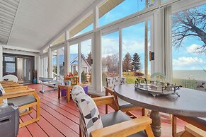 Private Beach & Sauna: Lakefront Deckerville Home!