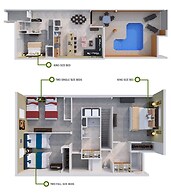 Lovely House for 10 People at Paradise