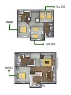 Charming Townhouse 4 BR up to 12 People Wl8972
