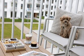 Perla Komfort nad Morzem Taras z Widokiem Strefa SPA