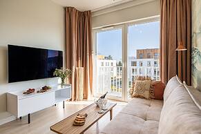 Perla Komfort nad Morzem Taras z Widokiem Strefa SPA