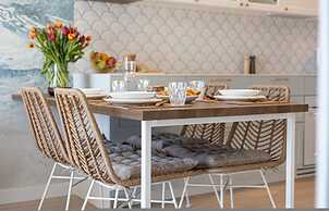 Perla Komfort nad Morzem Taras z Widokiem Strefa SPA